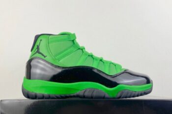 Air Jordan 11 Green Black Men's