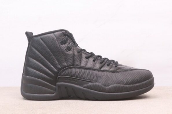 Air Jordan 12 Black Retro Men's