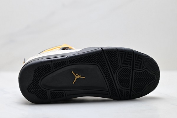 Air Jordan 4 Beige Yellow Black--- (6)