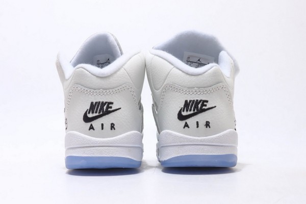 Air Jordan 5 White Metallic Kid--- (5)