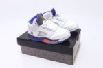 Air Jordan 5 White Purple Kids