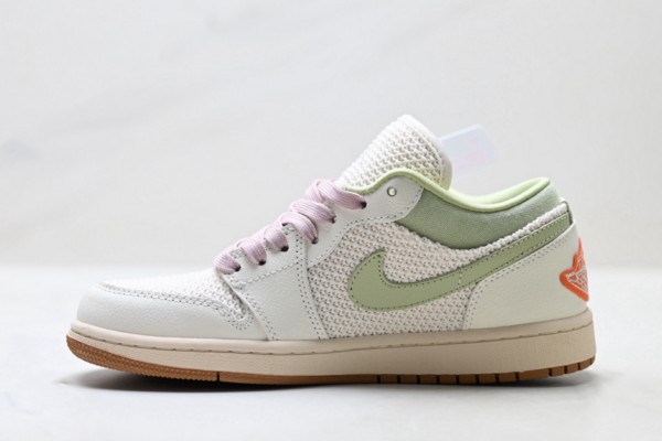 Air Jordan 1 Low Beige Green--- (2)