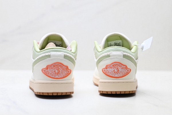 Air Jordan 1 Low Beige Green--- (5)