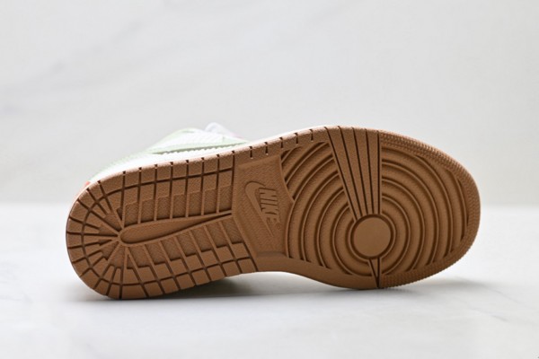 Air Jordan 1 Low Beige Green--- (6)