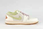 Air Jordan 1 SE Low Beige Green Men’s