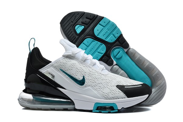 Air Max 270 White Black Green--- (2)