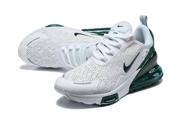 Air Max 270 White Dark Green--- (4)