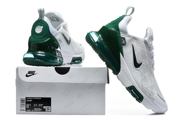 Air Max 270 White Dark Green--- (5)