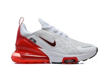 Air Max 270 White Red Men's