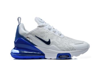 Air Max 270 White Royal Blue Men's