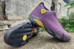 Air Jordan 14 Purple Black Yellow Men’s