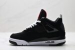 Air Jordan 4 Black Military White Red Men’s