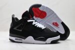Air Jordan 4 Black Military White Red Men’s