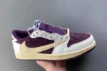 Travis Scott x Air Jordan 1 Low White Burgundy Men’s