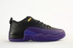 Air Jordan 12 Black Purple Low Men’s