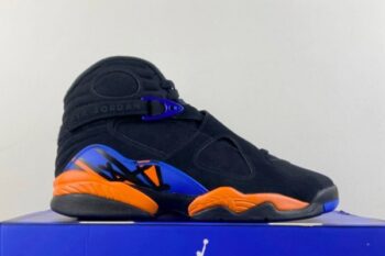 Air Jordan 8 Nikus Black Blue Orange Men's