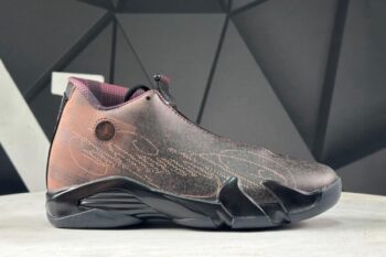 Mowalola x Air Jordan 14 Burnt Red Men's