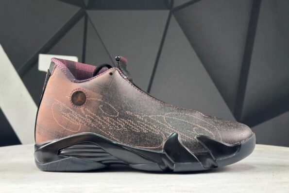 Mowalola x Air Jordan 14 Burnt Red Men's